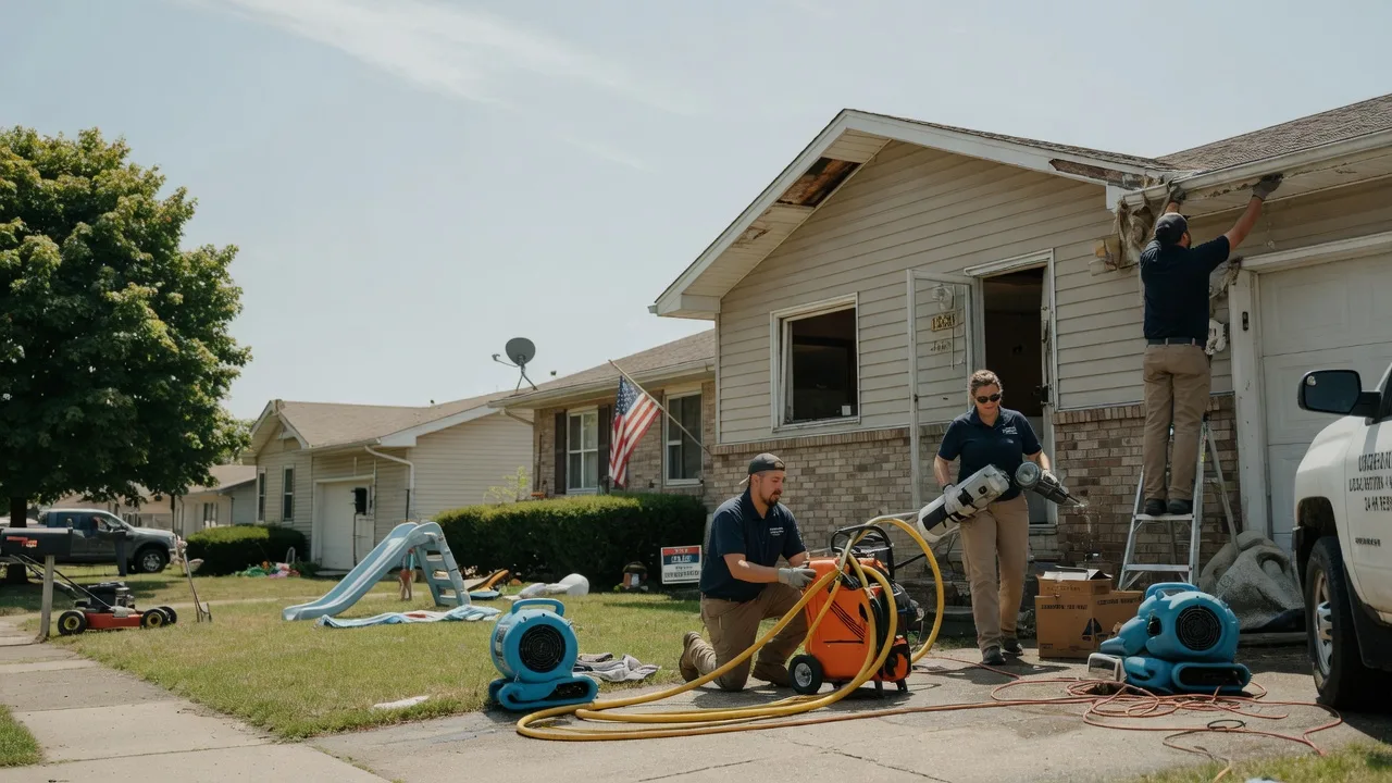 Water Damage Restoration in Cherryvale, KS near me